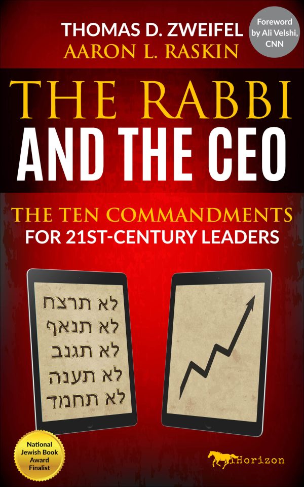 The Rabbi and the CEO print book by Dr. Thomas D. Zweifel